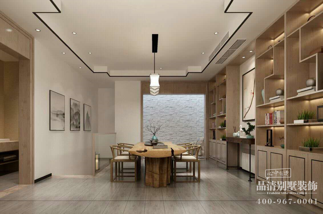 常州别墅装修有哪些风格,常州别墅装修空间规整的现代风格