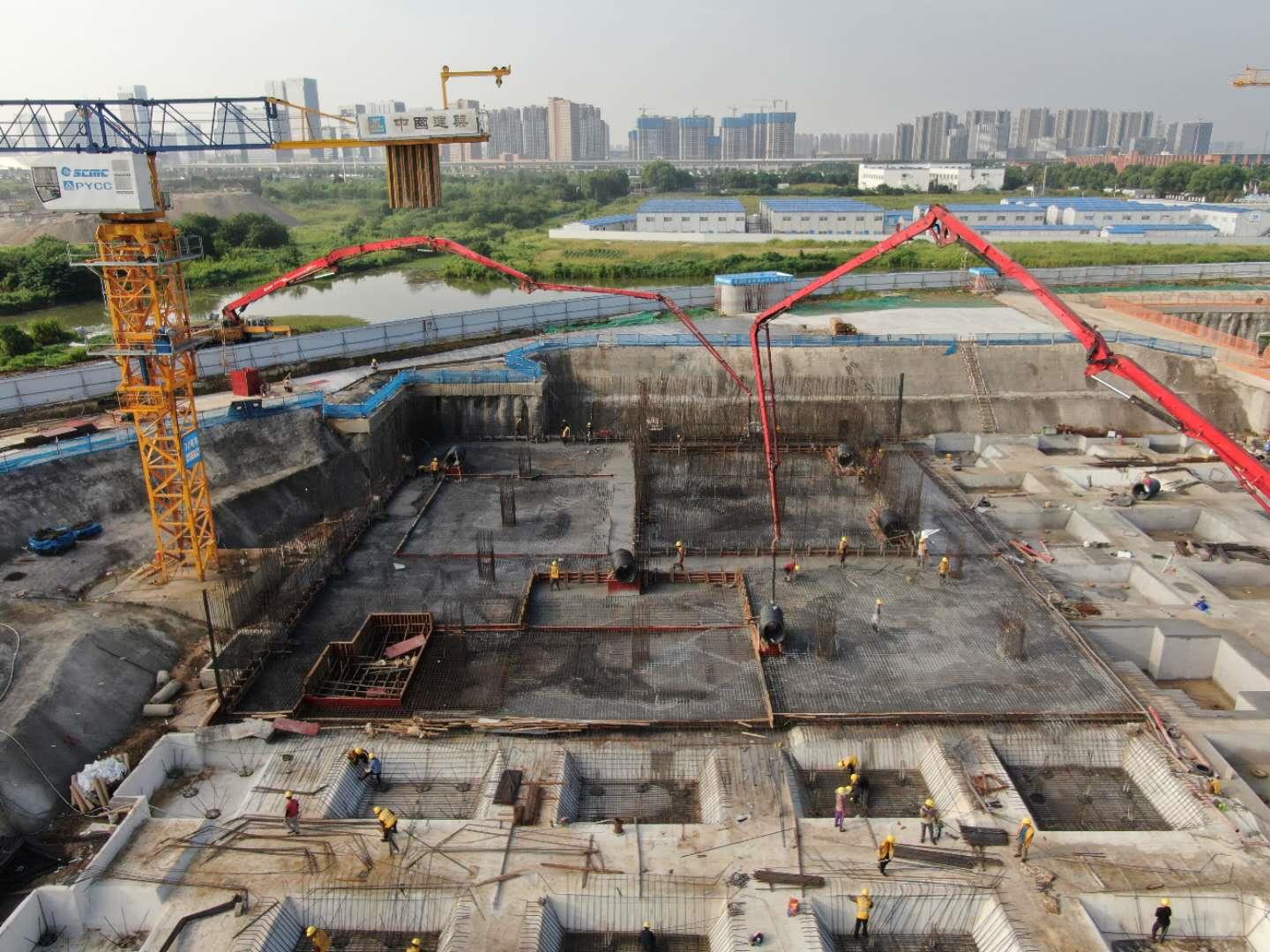 大干快上施工现场,大干快上工程视频