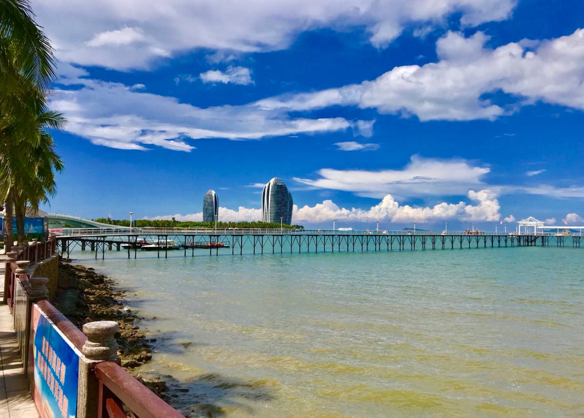 三亚骑行绿道14公里,三亚月川绿道