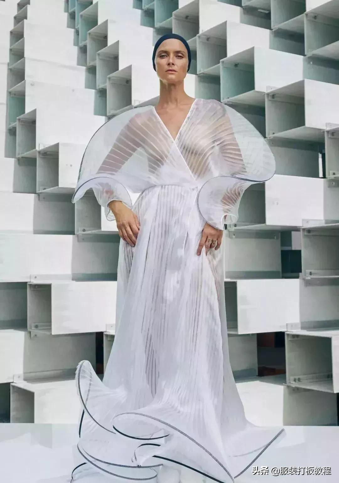 廓形在服装设计中的作用和意义,服装廓形设计