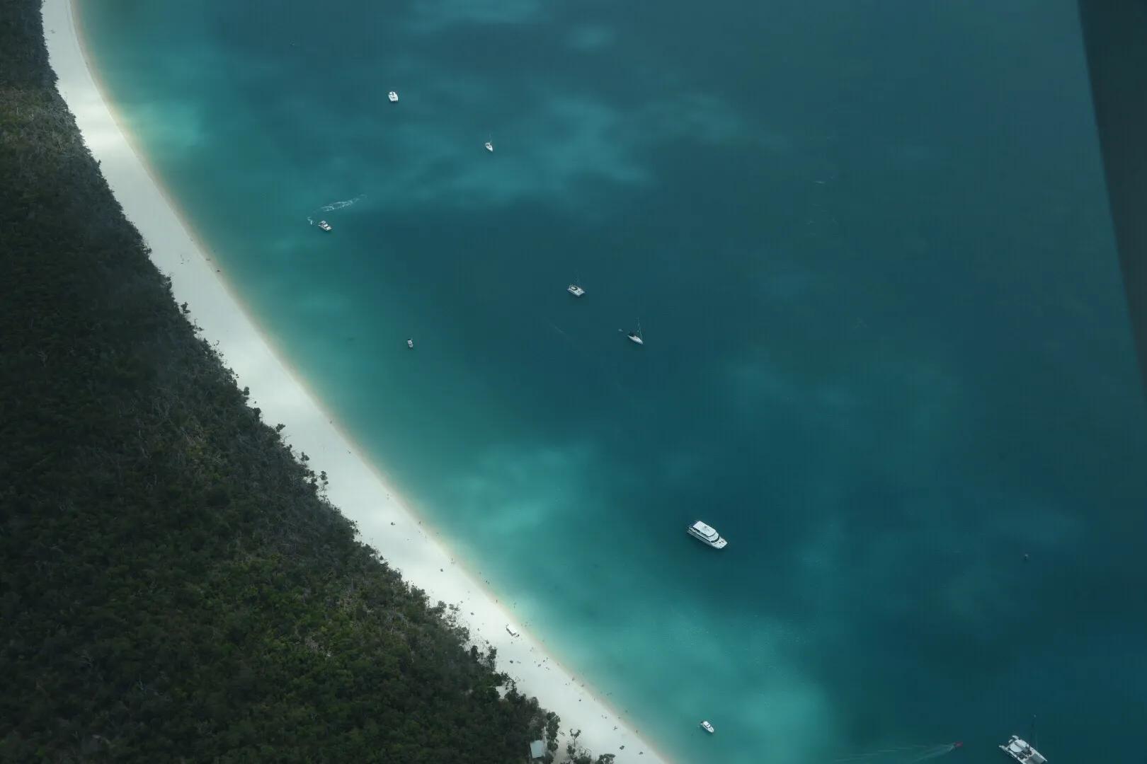 白天堂沙滩一日游,汉密尔顿白天堂沙滩