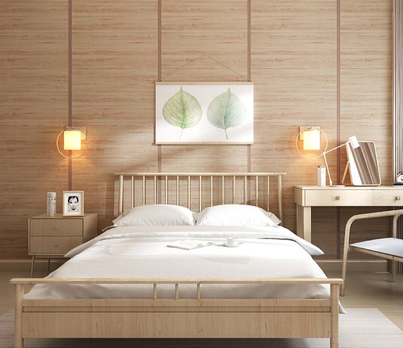 齐齐哈尔卧室装修布局,自己安装木板墙