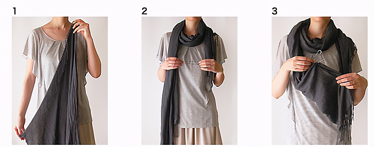 跟上流行必学的15种秋冬围巾系法!天天系出不一样的围巾