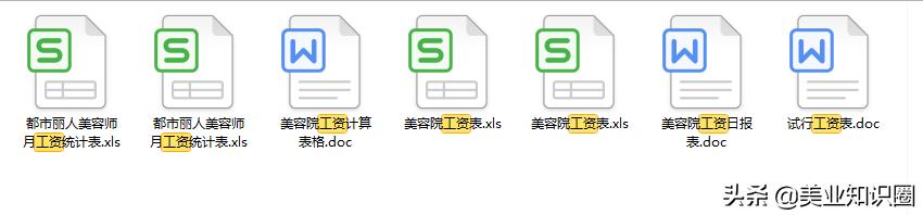 890套美业经营Excel表格模板大全汇总！（含各岗位、人力资源等）