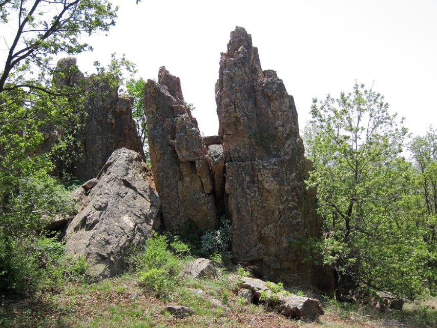 大连庄河石城岛石林,大连石城岛海上石林