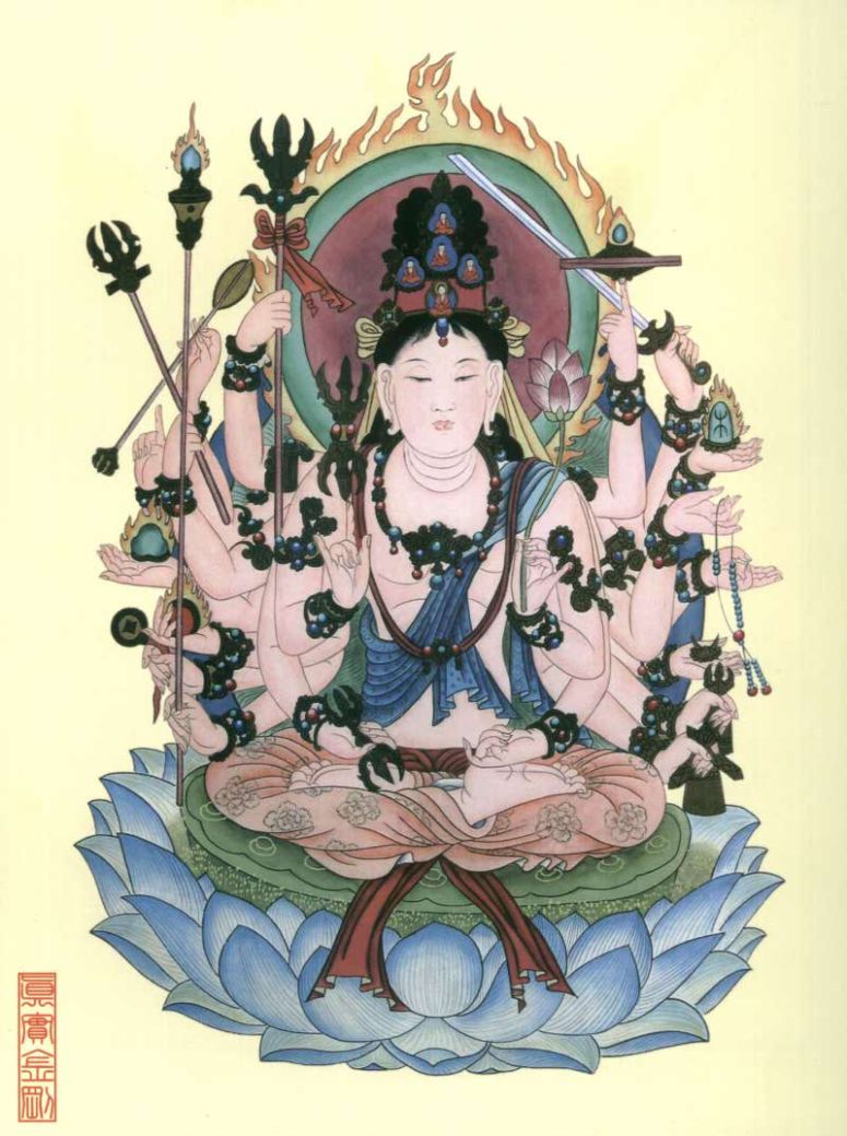 精美佛菩萨图片,雍容华贵照