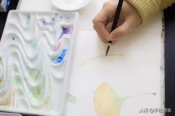固体水彩颜料新手入门教程,水彩插画新手入门教程