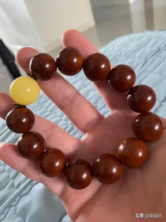 手串多久能盘出玻璃底,老型手串盘红需要多久