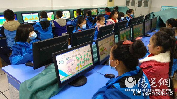 陕钢子校,初中组电脑绘画作品