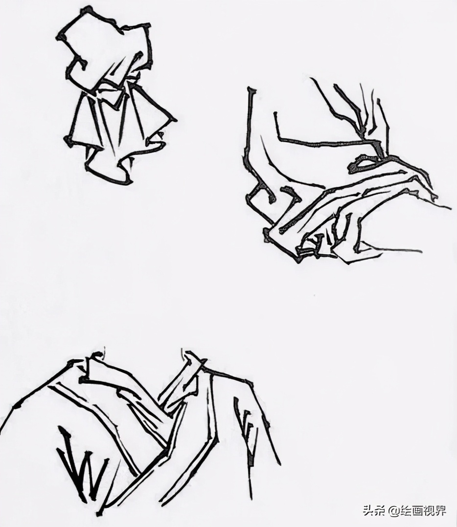 白描的基本技法步骤,中国白描技法基础入门