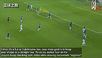 团队防守抢断原则,足球团队防守教学视频