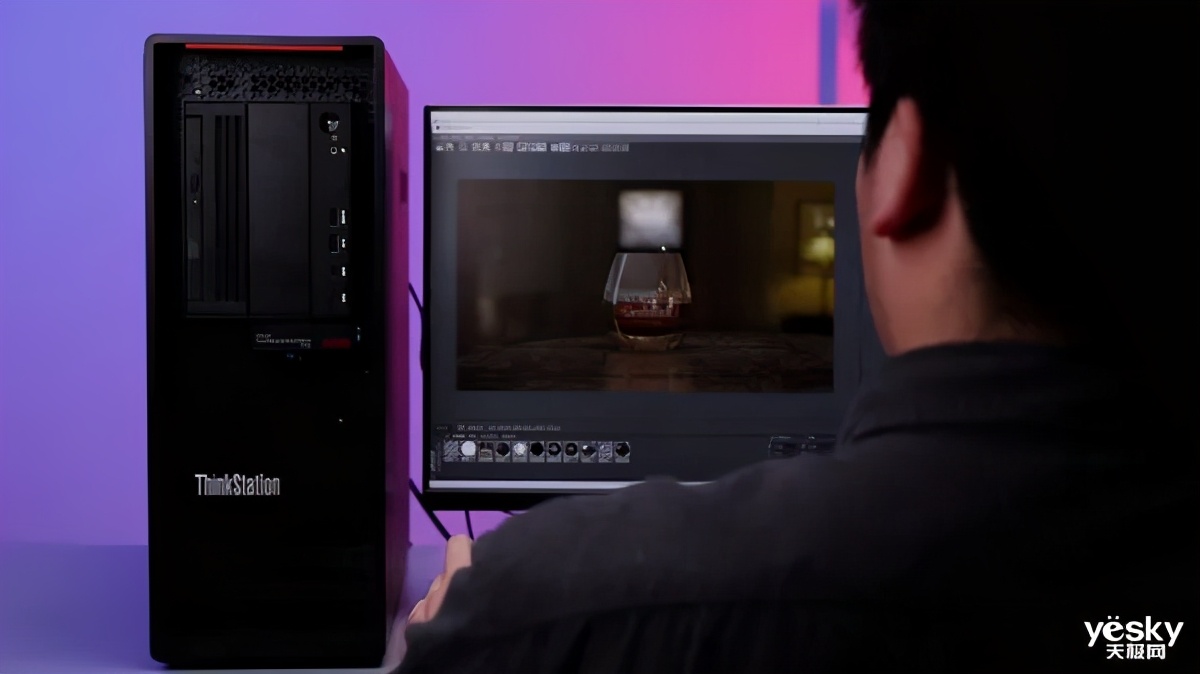 全球首款64核工作站的怪兽级生产力联想ThinkStationP620评测