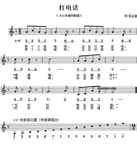 幼师必存的42首儿童歌曲钢琴谱,幼师必备幼儿园歌曲钢琴谱