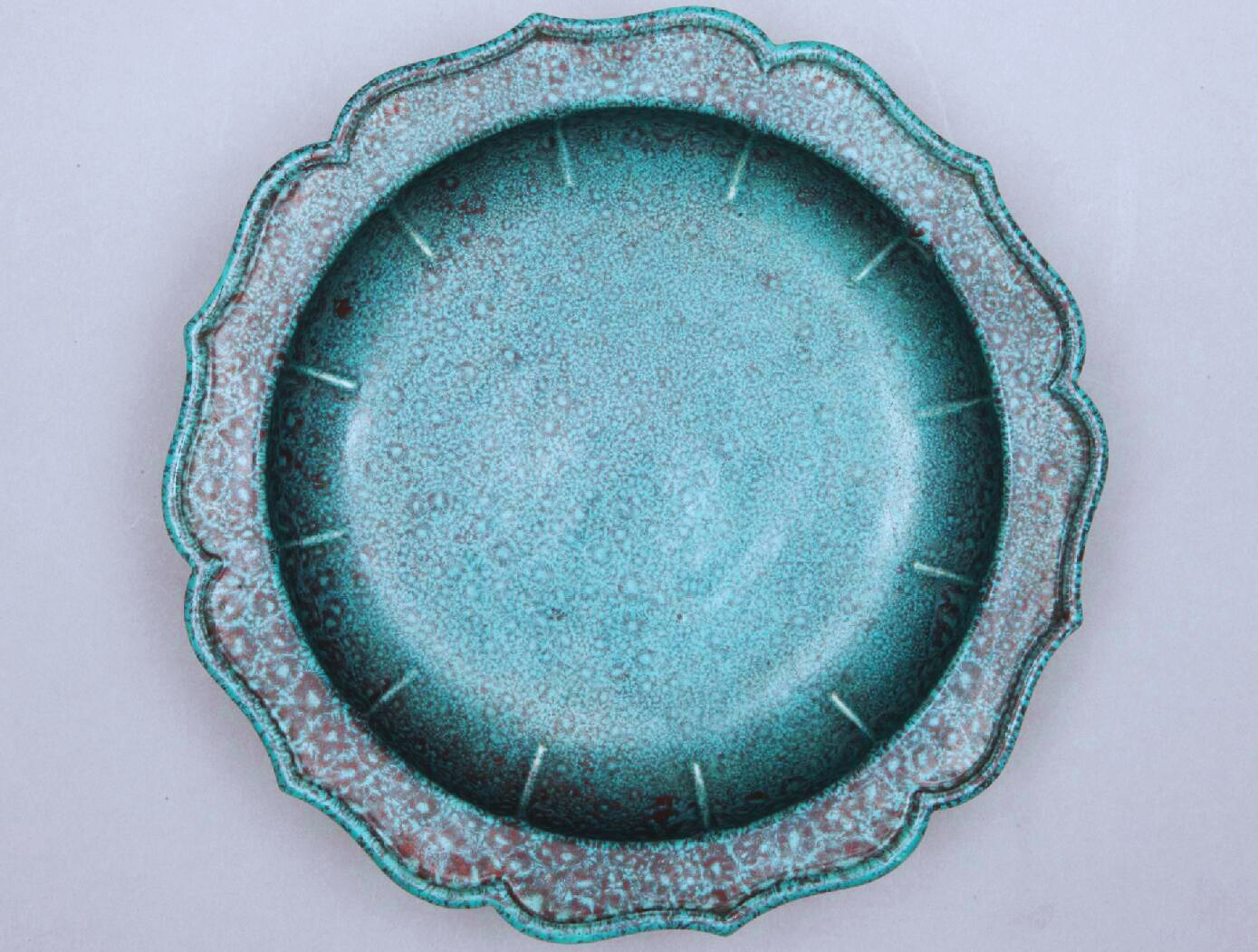 炉钧釉一色釉,洒蓝釉和炉钧釉的区别