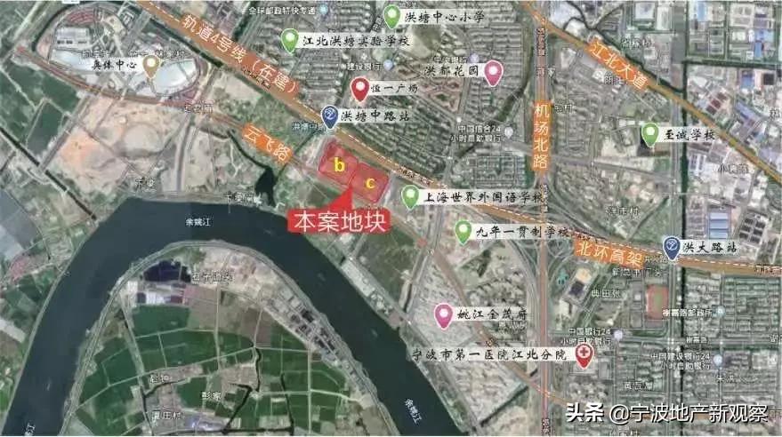 余姚姚江板块,姚江新区启动区6号地块