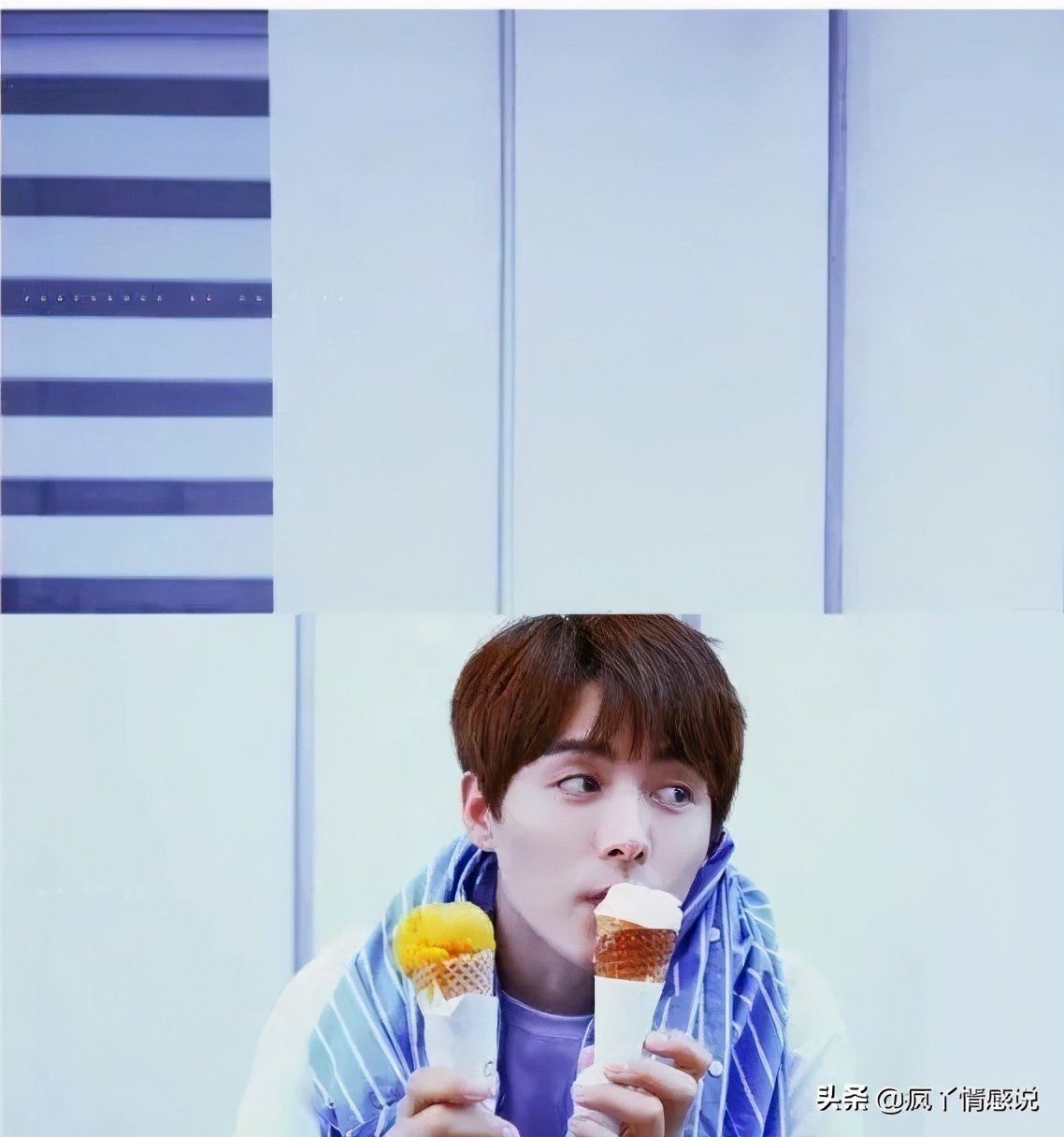 追星文案你出现我眼前,追星马天宇的句子