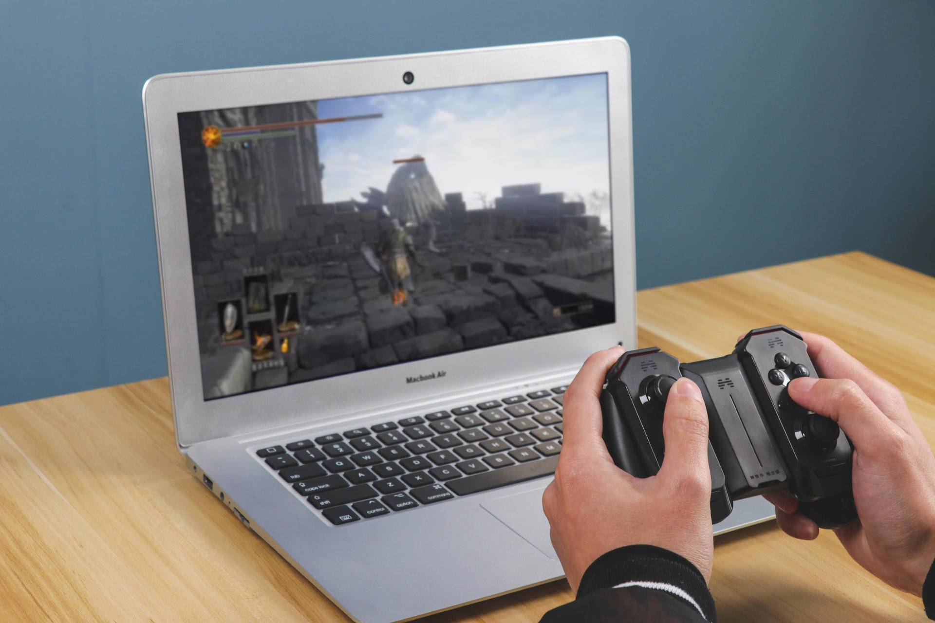 活游戏北通h2游戏手柄体验,一个手柄玩双人游戏