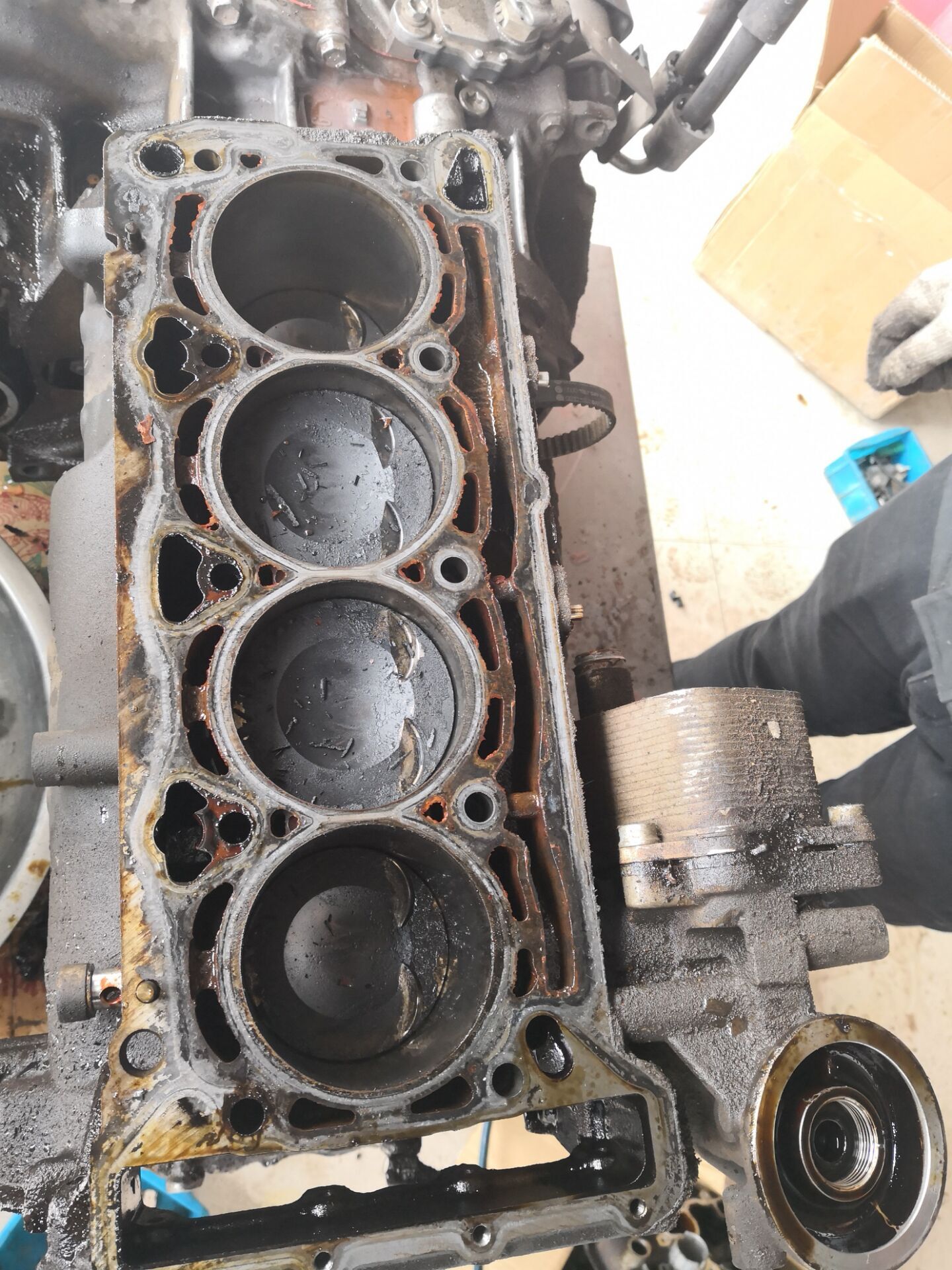 途观ea888正时链条跳齿有啥症状,途观ea888发动机正时老跳齿