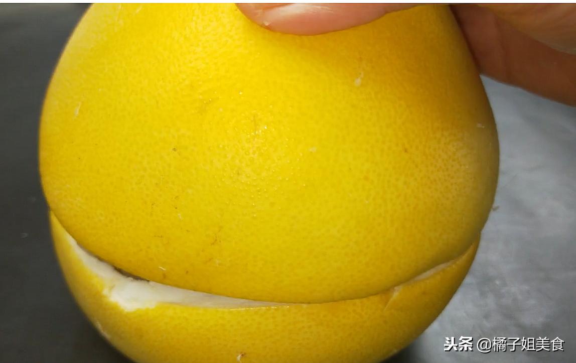 柚子好看又好吃的方法,柚子最好吃法