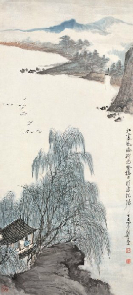 郑午昌花鸟,丝鬓散人郑午昌百幅绘画作品赏析