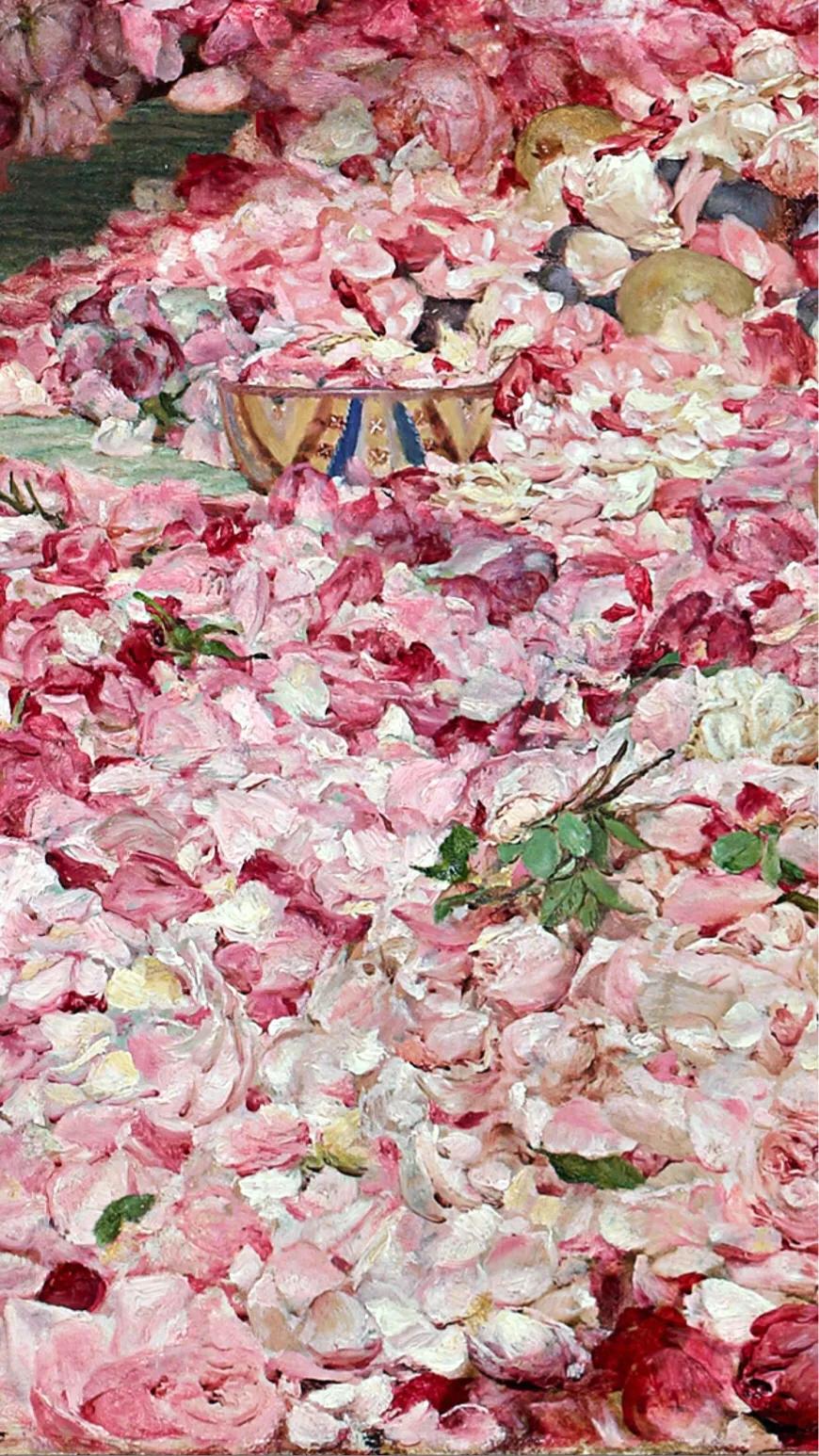 玫瑰花瓣一片一片飘落在眼前,玫瑰花瓣一片片凋落在眼前