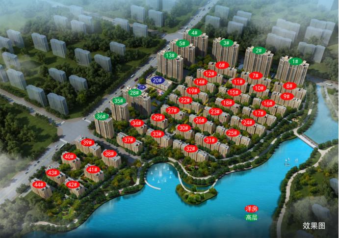 湖居品质住宅,湖居诗意与生活兼得