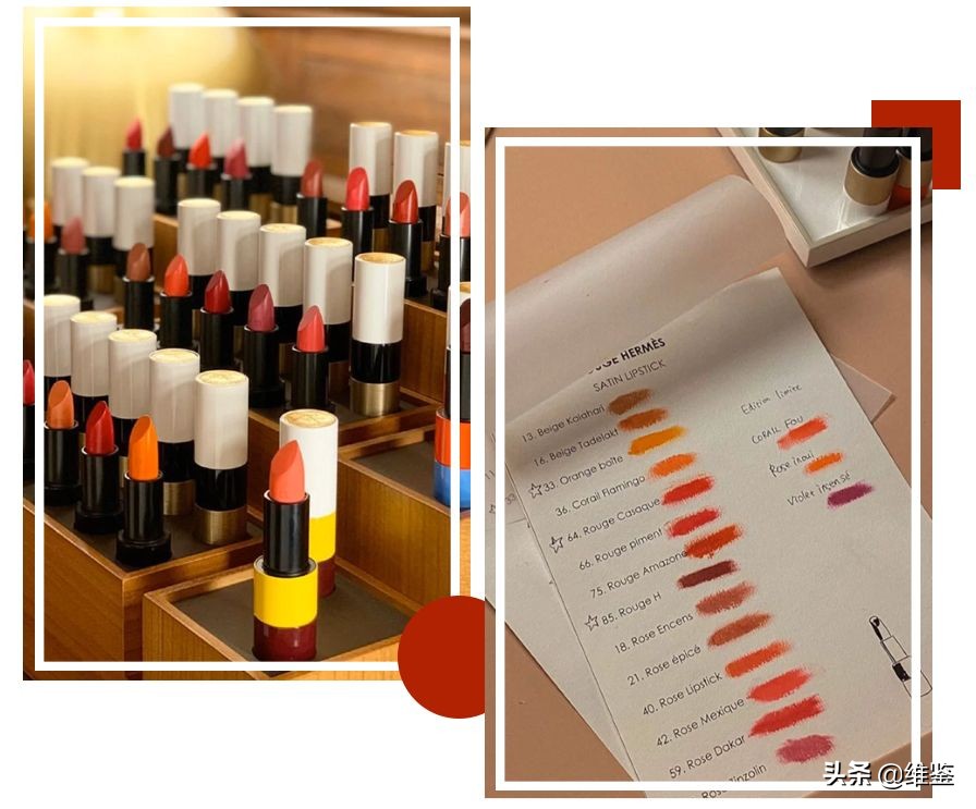我的天！爱马仕居然出口红了，是真丑还是真香？