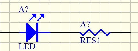 发光二极管交替闪烁电路图原理,2个发光二极管交替闪烁
