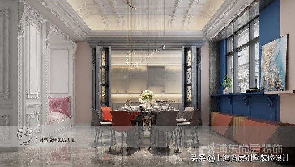 海淀法式轻奢别墅设计,青岛法式轻奢别墅设计