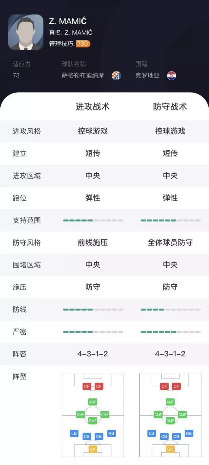 实况足球国际服4312阵型怎么玩,实况足球中预设阵型是4312的球队