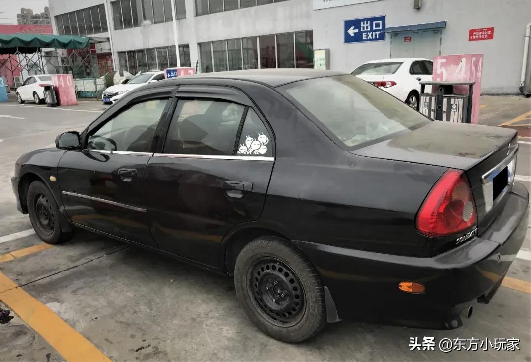 爆改的菱帅下赛道,菱帅200匹下赛道