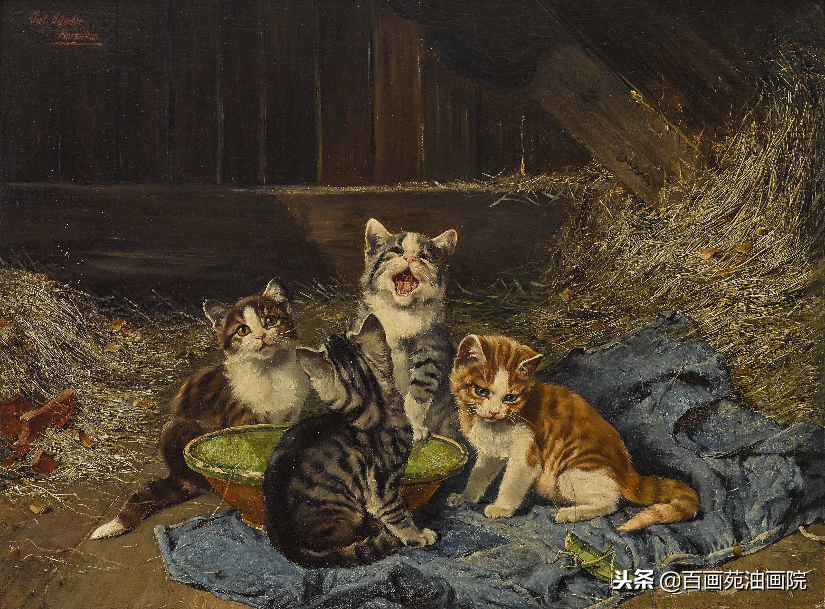 一步一步教你画油画动物,油画动物的绘画步骤