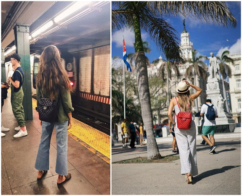 优雅气质百搭双肩包,商务双肩包女款小号优雅