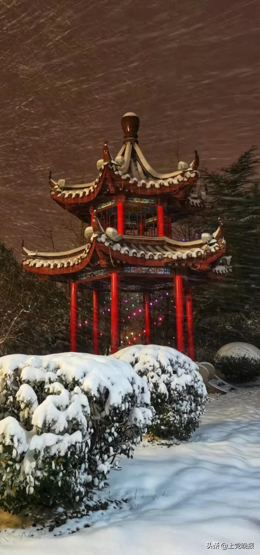 新闻来了完整版,2019年山西长治的第一场雪