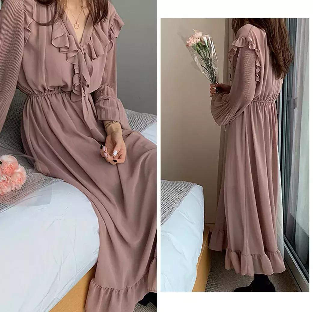 大毛衣裙子秋季女款大码,大毛衣裙穿搭女秋冬加厚