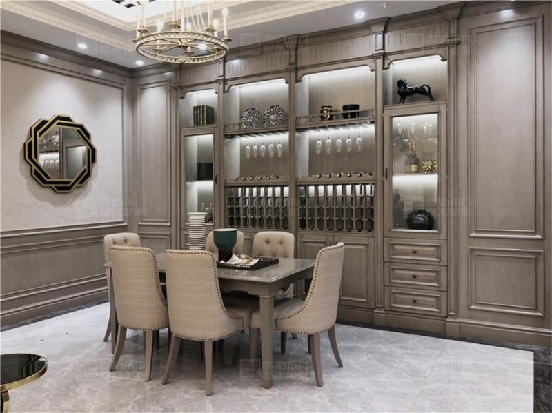 尚佰木门轻奢整装效果,木门品牌顶级