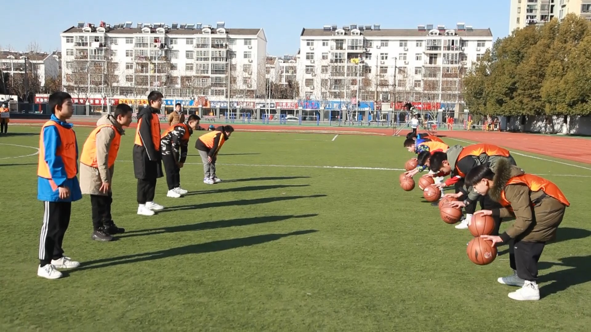 合肥第四十六中学运动会,合肥四十五中学跑操比赛