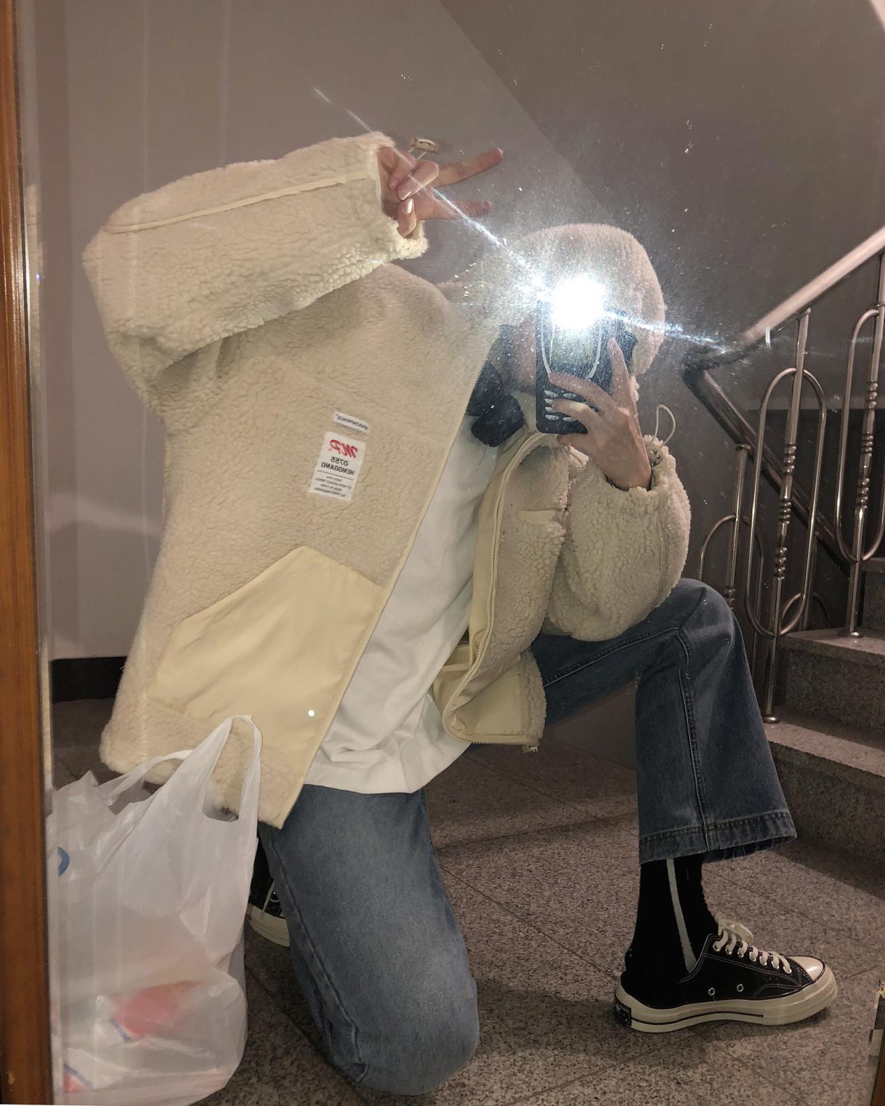 温暖的外套温柔的怀抱,冬天的温暖是一件大衣