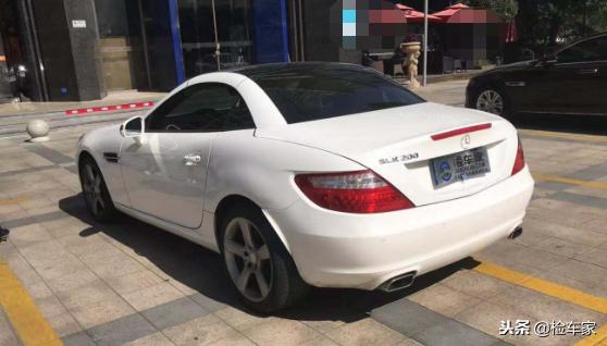 不到10万块钱的奔驰slk,2012年的奔驰slk200值多少钱
