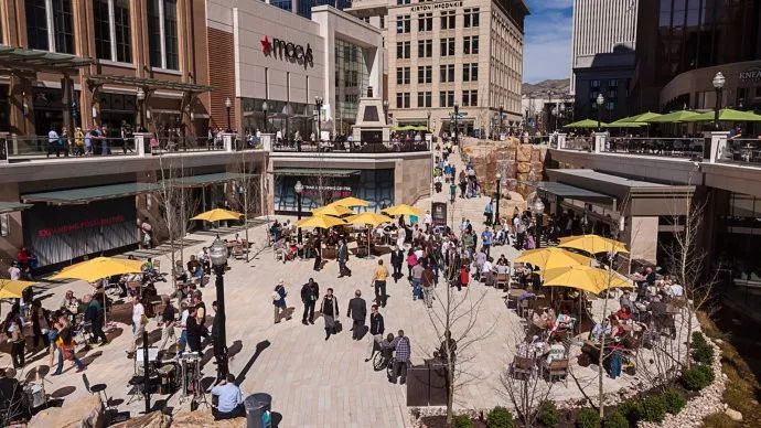 商业街区的景观设计要点和原则,复古怀旧商业街景观设计