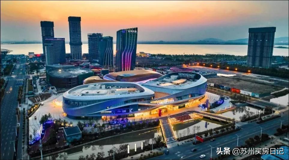 吴江太湖新城与吴中太湖新城,吴江新太湖新城