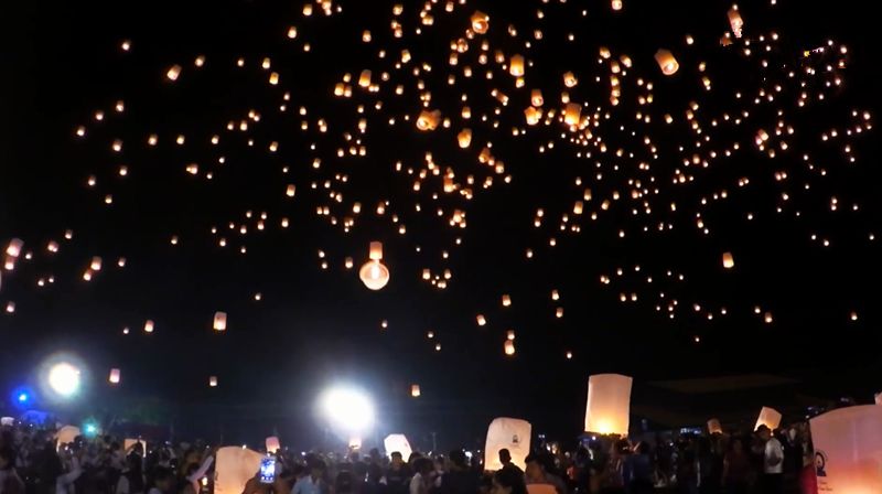 缅甸点灯节美景,缅甸点灯节几点开始
