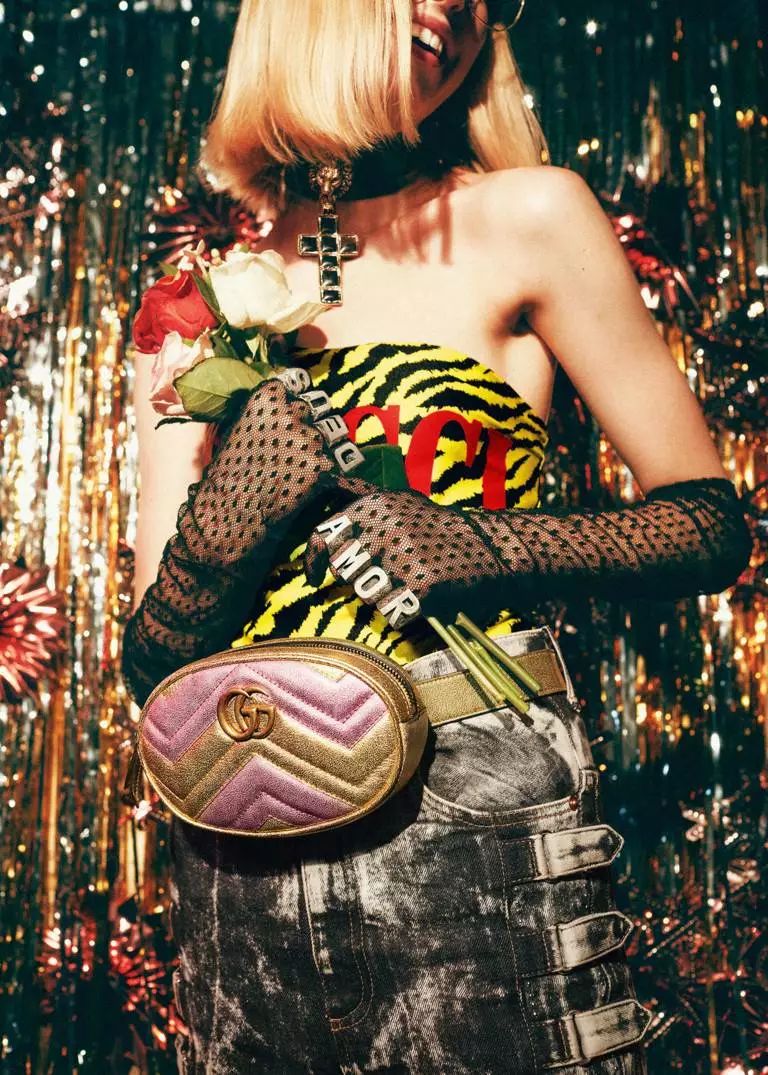 圣诞新年搞事情！Gucci豪得金光灿灿熊和狮子要抢LV吉祥物的地位