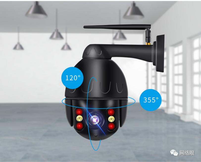 无电无网太阳能监控器360旋转室外,太阳能无线网球机监控推荐
