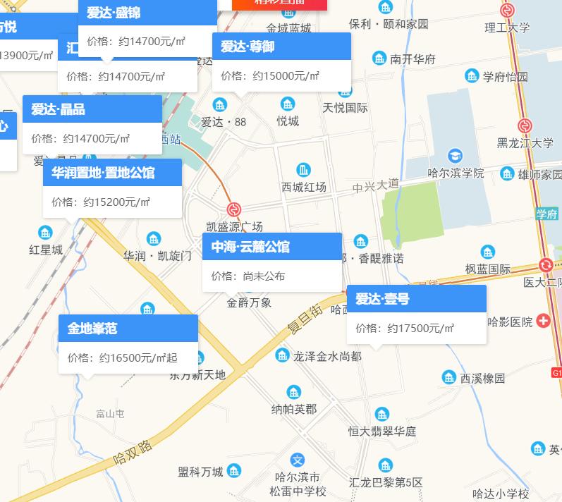 哈西最新动迁在哪里,哈西两新盘规划