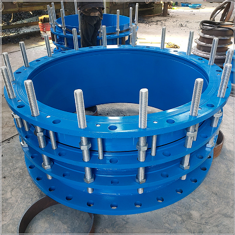 单法兰传力接头安装视频,双法兰传力接头安装