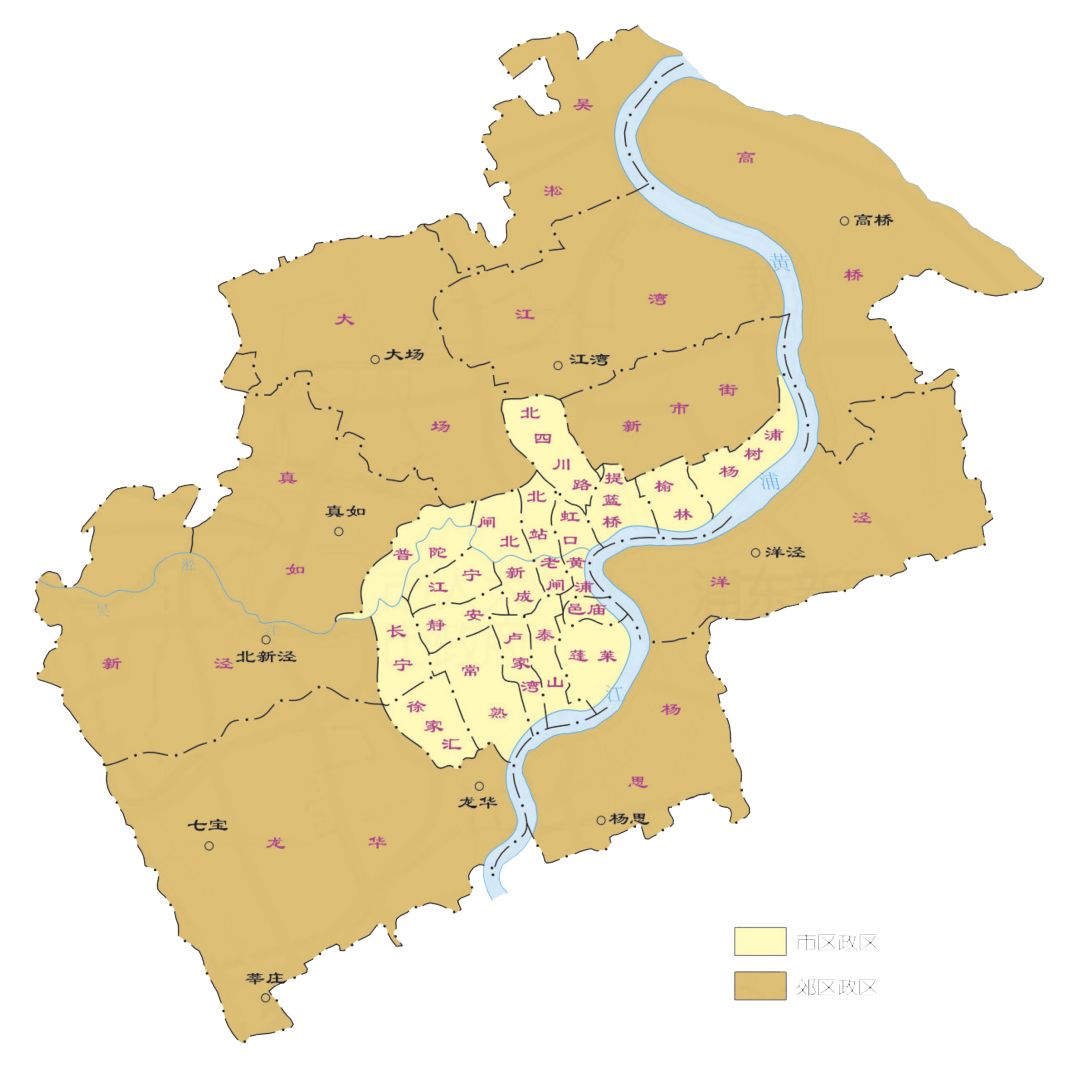 上海历史行政区划变迁,地图文化之旅