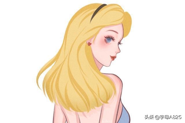 迪士尼公主换造型,迪士尼公主换上日常衣服