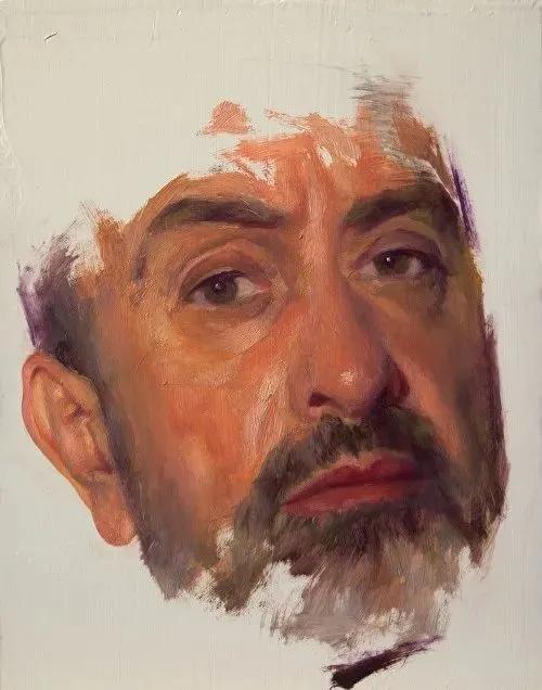 半成品看上去也如此精彩：美国画家路易斯的肖像作品