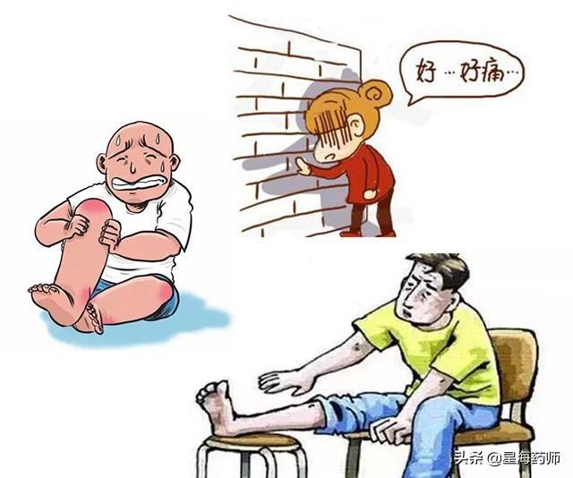 苯溴马隆降尿酸过程中脚疼怎么办,降尿酸苯溴马隆对肝脏有损害吗